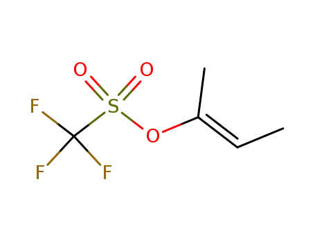 Methanesulfonic acid, trifluoro-, 1-methyl-1-propenyl ester, (E)-