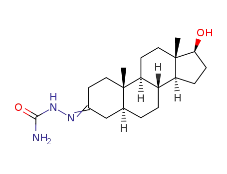 17β-hydroxy-5α-androstan-3-one semicarbazone