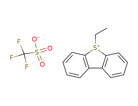 S-ethyldibenzothiophenium trifluoromethanesulfonate