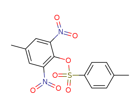Phenol,4-methyl-2,6-dinitro-, 1-(4-methylbenzenesulfonate) cas  5465-75-8