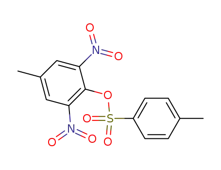 Molecular Structure of 5465-75-8 (4-methyl-2,6-dinitrophenyl 4-methylbenzenesulfonate)