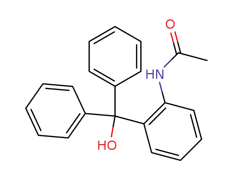 acetic acid-[2-(α-hydroxy-benzhydryl)-anilide]