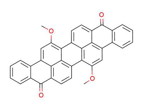 Benzo[rst]phenanthro[10,1,2-cde]pentaphene-9,18-dione,6,15-dimethoxy-