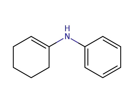 Molecular Structure of 10592-26-4 (Benzenamine, N-1-cyclohexen-1-yl-)