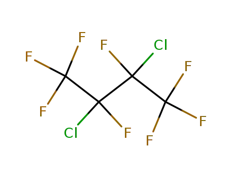 Molecular Structure of 119450-81-6 ((2R,3R)-2,3-dichloro-1,1,1,2,3,4,4,4-octafluorobutane)