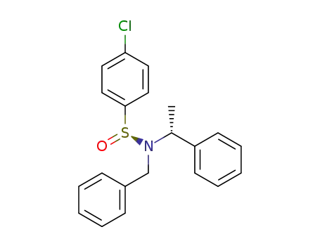 (R,S)-N-benzyl-N-(1-phenylethyl)-p-chlorobenzenesulfinamide