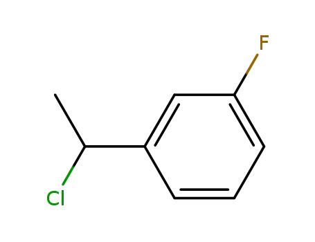 Molecular Structure of 58114-09-3 (1-(1-chloroethyl)-3-fluorobenzene)