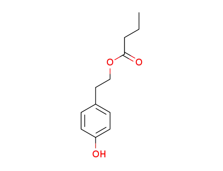 Molecular Structure of 386263-87-2 (2-(4-hydroxylphenyl)ethyl butyrate)