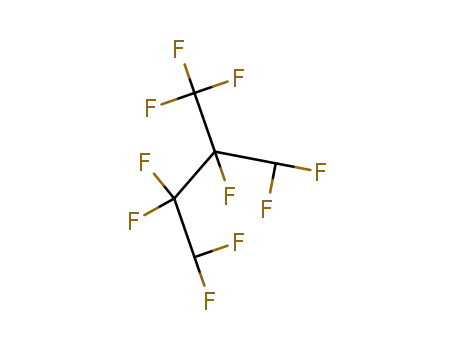 Molecular Structure of 374-84-5 (4<i>H</i>-octafluoro-2-difluoromethyl-butane)
