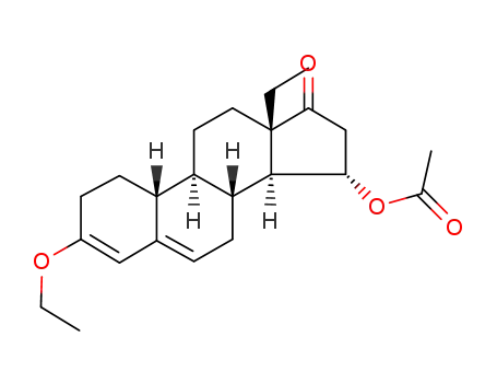 Molecular Structure of 106620-51-3 (15α-acetoxy-3-ethoxy-18-methyl-estra-3,5-dien-17-one)
