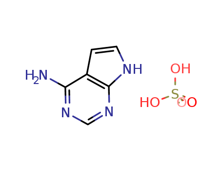 1H-Pyrrolo[2,3-d]pyrimidin-4-amine, sulfate (1:1)