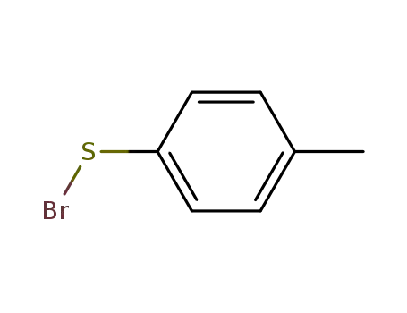 Benzenesulfenyl bromide, 4-methyl-
