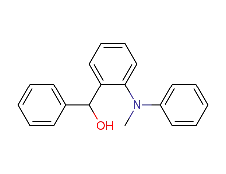 Molecular Structure of 82772-34-7 (Benzenemethanol, 2-(methylphenylamino)-a-phenyl-)