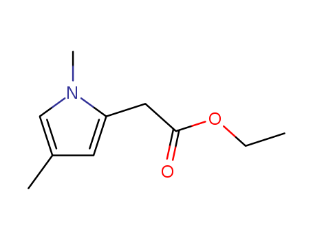 1H-Pyrrole-2-acetic acid, 1,4-dimethyl-, ethyl ester
