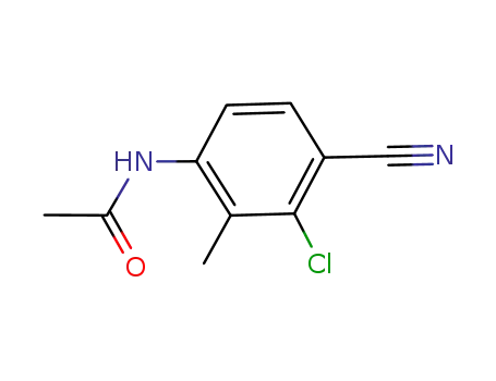Acetamide, N-(3-chloro-4-cyano-2-methylphenyl)-