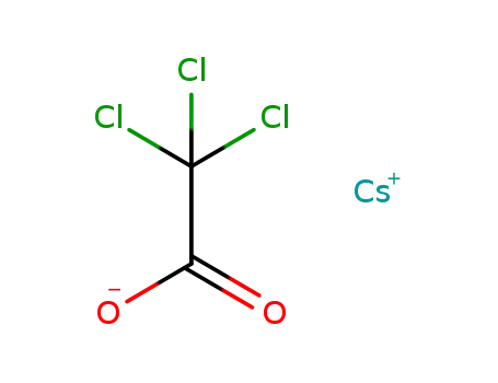 Molecular Structure of 56510-51-1 (cesium trichloroacetate)