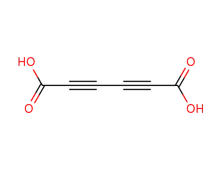 Molecular Structure of 1072-17-9 (2,4-Hexadiynedioic acid)