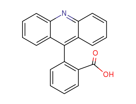 Molecular Structure of 10189-35-2 (2-acridin-9-yl-benzoic acid)