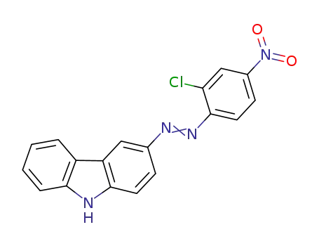 3-(2-クロロ-4-ニトロフェニルアゾ)-9H-カルバゾール