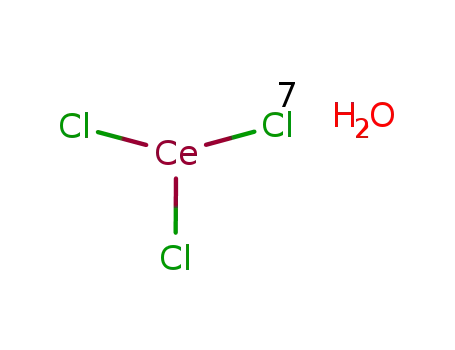 Molecular Structure of 19423-76-8 (CEROUS CHLORIDE, HYDRATED)