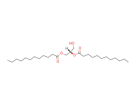 Molecular Structure of 60562-15-4 (1,2-DILAUROYL-SN-GLYCEROL*)