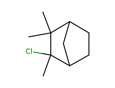 Molecular Structure of 465-30-5 (Bicyclo[2.2.1]heptane,2-chloro-2,3,3-trimethyl- )