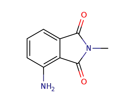 Molecular Structure of 2257-85-4 (4-AMINO-N-METHYLPHTHALIMIDE)