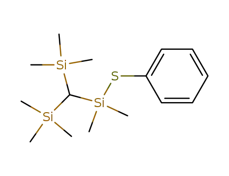 <Dimethyl(phenylthio)silyl>bis(trimethylsilyl)methan