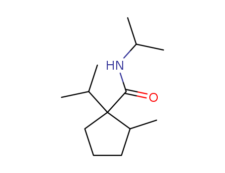 2-METHYL-N,1-BIS(1-METHYLETHYL)CYCLOPENTANECARBOXAMIDE