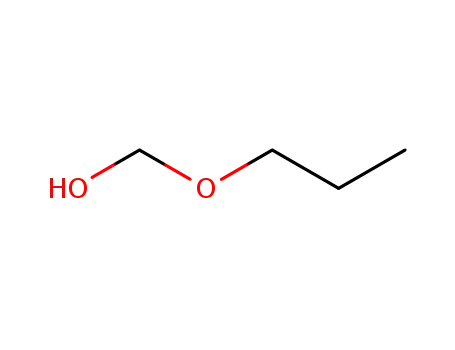 Molecular Structure of 6849-30-5 (propoxymethanol)