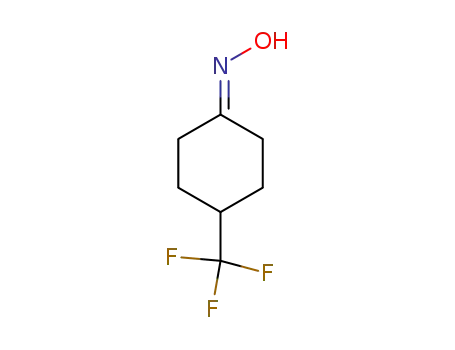 Molecular Structure of 75092-01-2 (4-trifluoromethylcyclohexanone oxime)