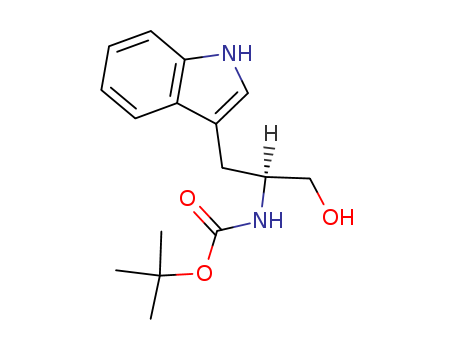 Carbamic acid, [(1S)-2-hydroxy-1-(1H-indol-3-ylmethyl)ethyl]-, 1,1-dimethylethyl ester