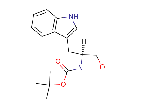 Molecular Structure of 110659-38-6 (N-t-butoxycarbonyl-tryptophanol)