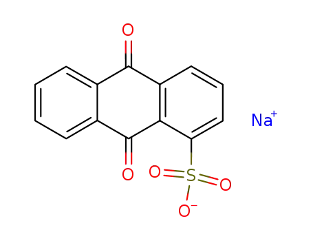 Molecular Structure of 128-56-3 (1-Anthraquinonesulfonic acid sodium salt)