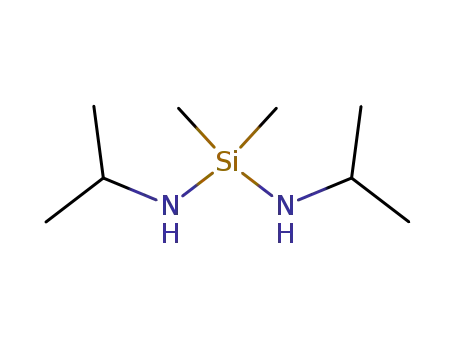Molecular Structure of 6026-42-2 (DI(ISOPROPYLAMINO)DIMETHYLSILANE)