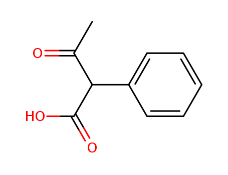 Benzeneacetic acid, a-acetyl-