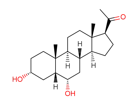 3alpha,6alpha-Dihydroxy-5beta-pregnan-20-one