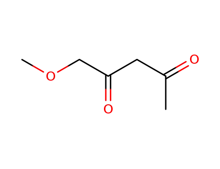 Molecular Structure of 6290-50-2 (1-METHOXY-2,4-PENTANDIONE)