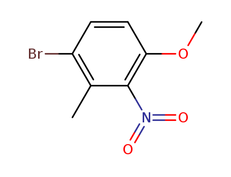 1-Bromo-4-methoxy-2-methyl-3-nitrobenzene