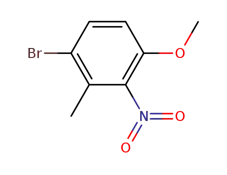 1-Bromo-4-methoxy-2-methyl-3-nitrobenzene