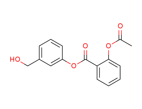 Benzoic acid, 2-(acetyloxy)-, 3-(hydroxymethyl)phenyl ester