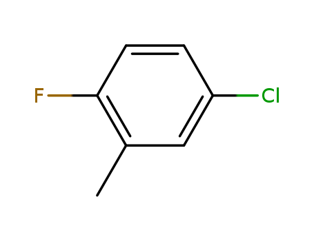 5-Chloro-2-fluorotoluene 2-FLUORO-5-CHLOROTOLUENE 1-Chloro-4-fluoro-3-methylbenzene 452-66-4 98% min