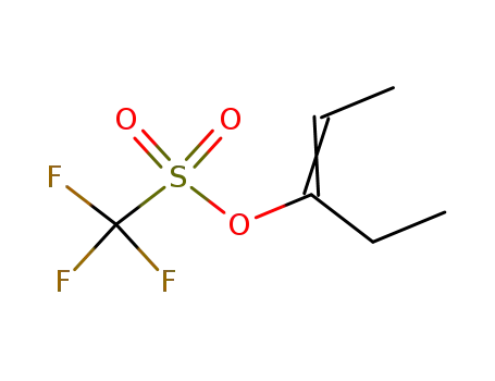 (E/Z)-1-Ethyl-1-propenyl-trifluormethansulfonat