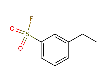 Molecular Structure of 34586-50-0 (m-ethylbenzenesulphonyl fluoride)