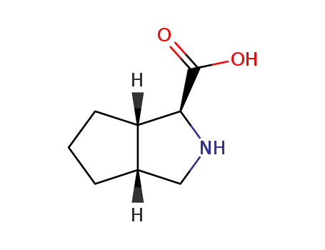 시클로펜타[c]피롤-1-카르복실산, 옥타히드로-, (1-알파-,3a-알파-,6a-알파-)-(9CI)