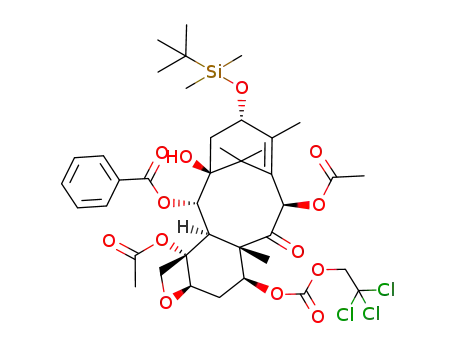 Molecular Structure of 219780-59-3 (C<sub>40</sub>H<sub>53</sub>Cl<sub>3</sub>O<sub>13</sub>Si)