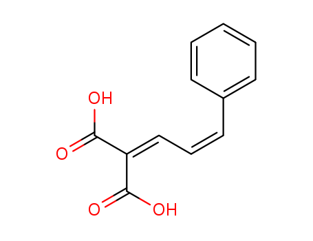 Propanedioic acid,2-(3-phenyl-2-propen-1-ylidene)- cas  4472-92-8