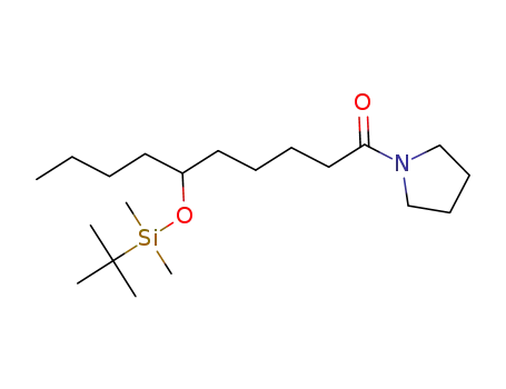 6-(tert-butyldimethylsilyloxy)-1-(pyrrolidin-1-yl)decan-1-one