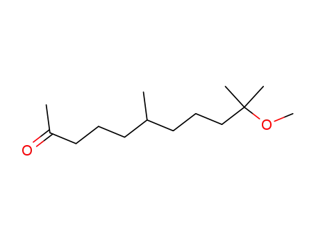 Molecular Structure of 61099-40-9 (2-Undecanone, 10-methoxy-6,10-dimethyl-)