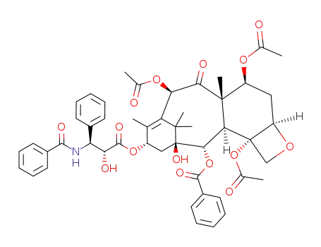 Molecular Structure of 92950-39-5 (ACETYLTAXOL, 7-(P))